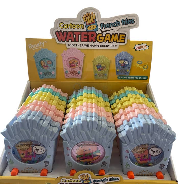 Puka Creations - Wholesale Classic Toy - Kids - French Fries Water Game