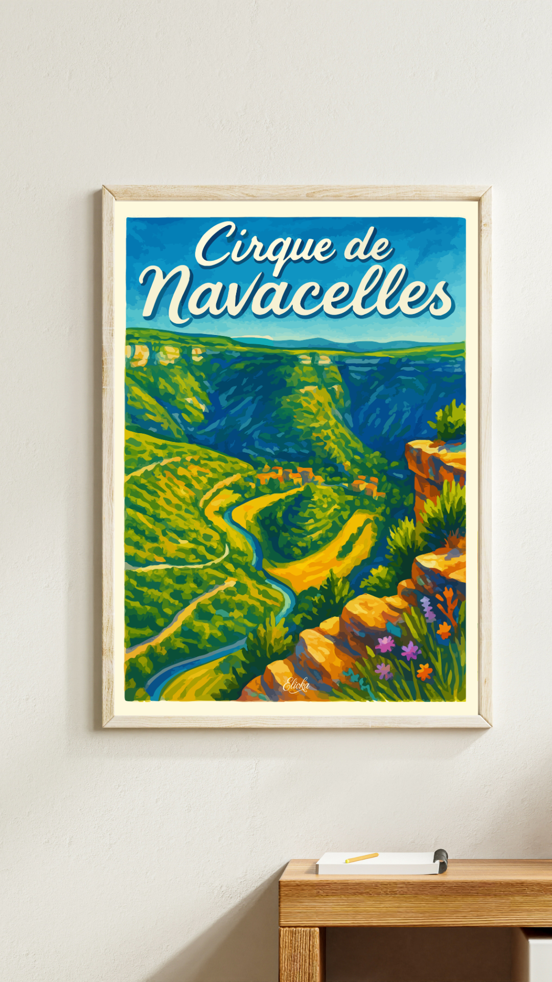 ELIOKA - Wholesale Poster - Cirque de Navacelles Poster1