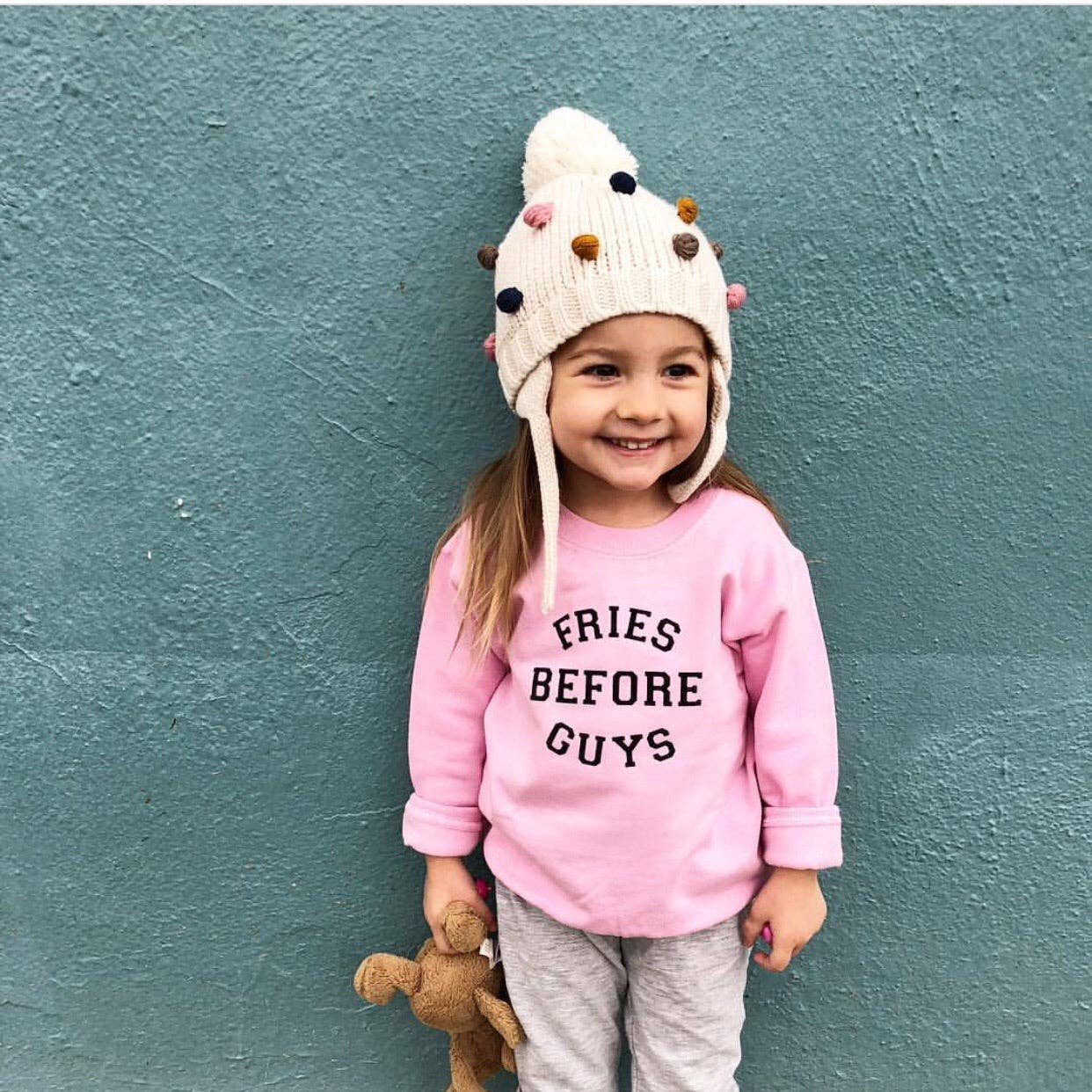 The Wishing Elephant - Wholesale Sweatshirt - Kids - FRIES BEFORE GUYS Girls Sweatshirt2