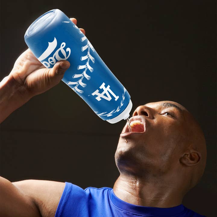 Party Animal, Inc. - Wholesale Water Bottle - Los Angeles Dodgers Squeezy Water Bottle2