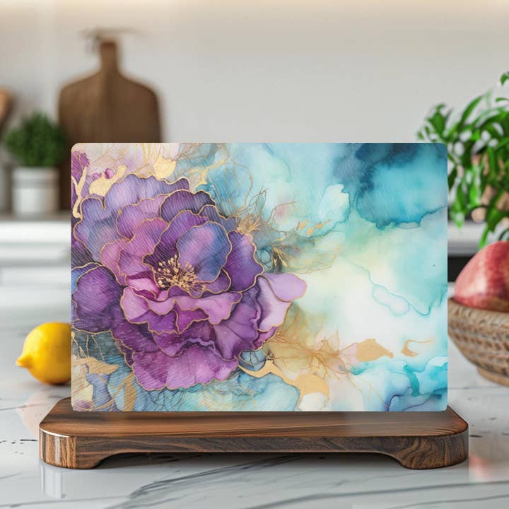 Fernville Creations - Wholesale Cutting Board - Tempered Glass Cutting & Serving Board with Kitchen Decor