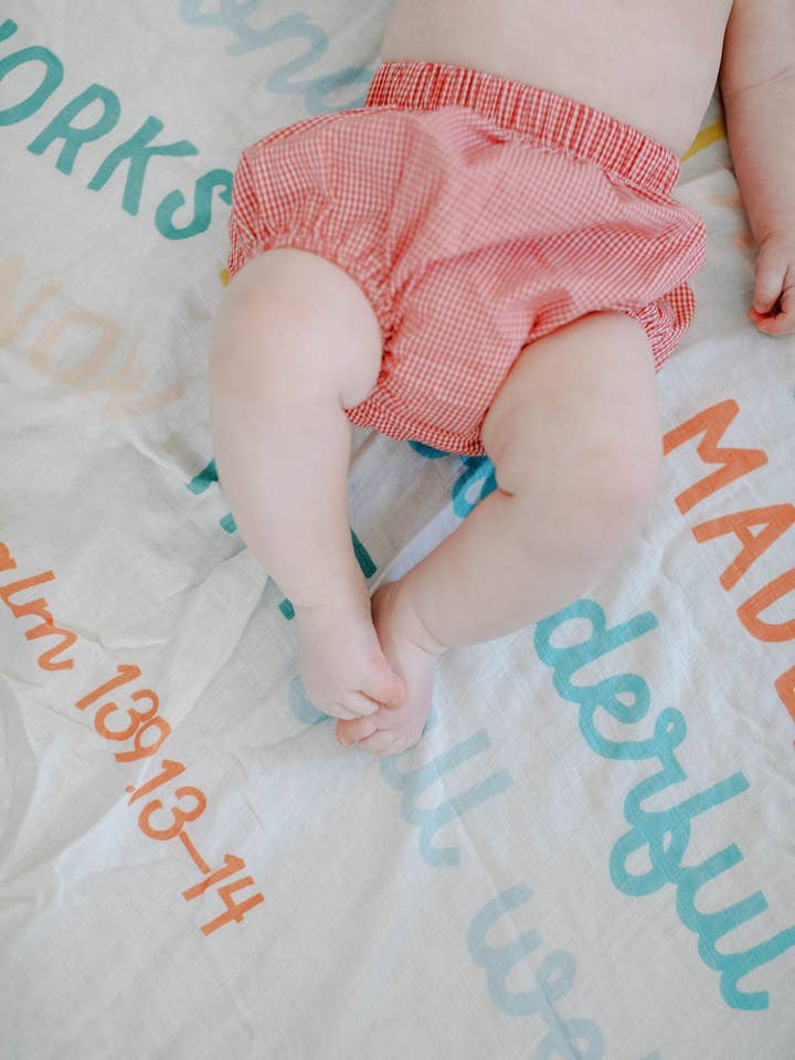 Tiny Theologians – Großhandel Bettdecke – Kind & Baby – Psalm 139 Musselin-Babydecke9