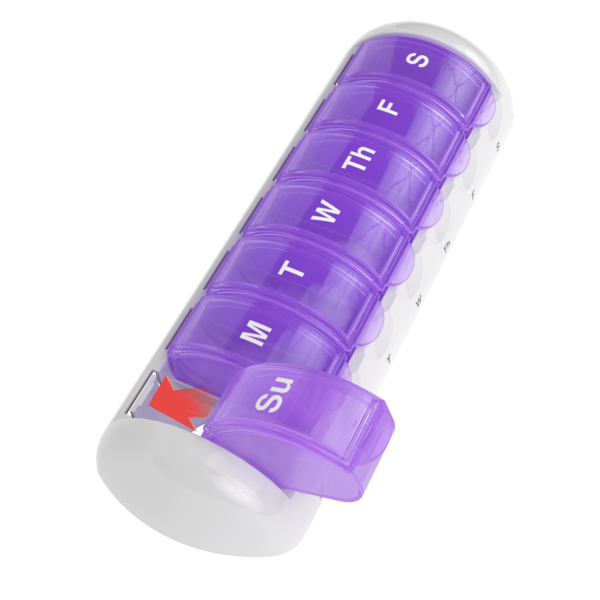 Apothecary Products LLC - Vente Pilulier - Pilules de voyage hebdomadaires Ezy Dose®5