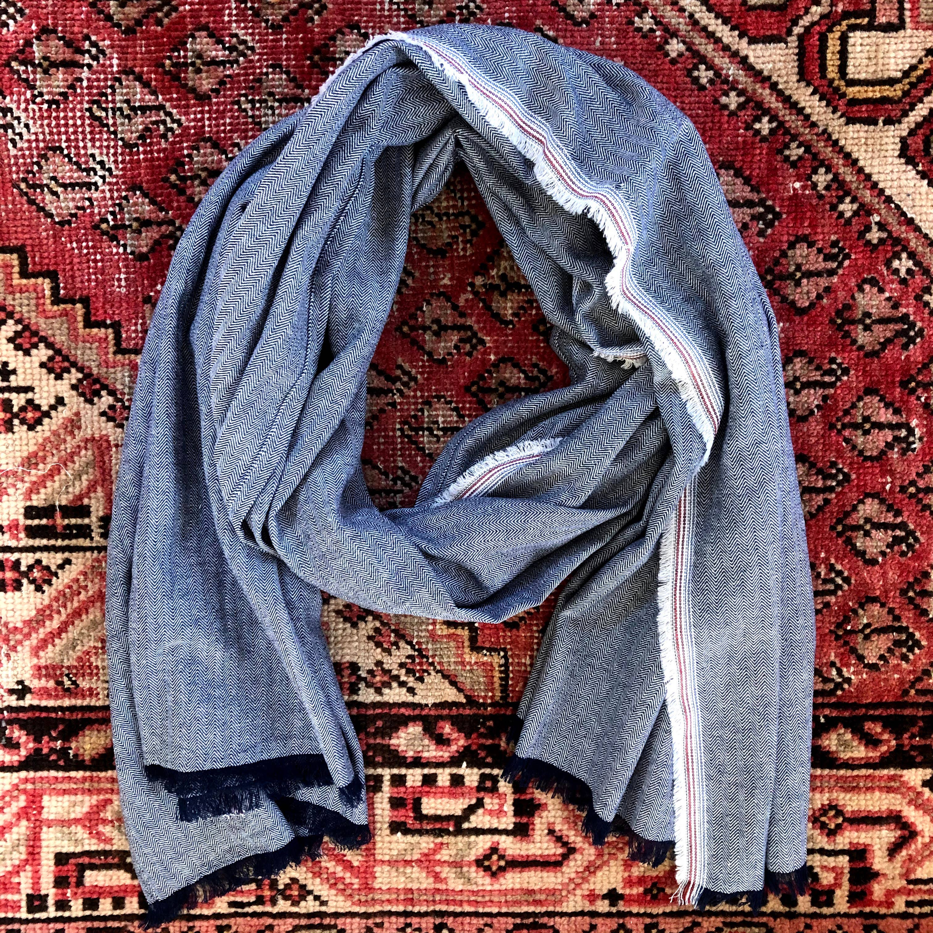 Nolan Provost - Wholesale Scarf - Unisex - Herringbone Straight Scarf1