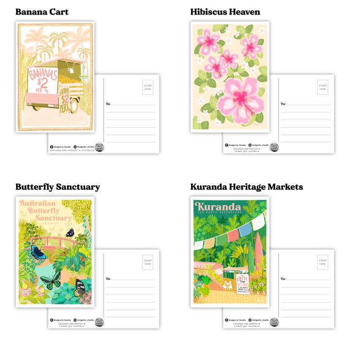 Designs by Claudia - Wholesale Postcard - Postcards6