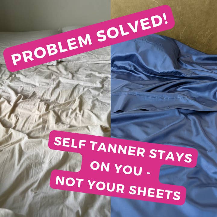Tan Fan - Wholesale Sheet Set - Self Tan Sleep Sac French Navy4