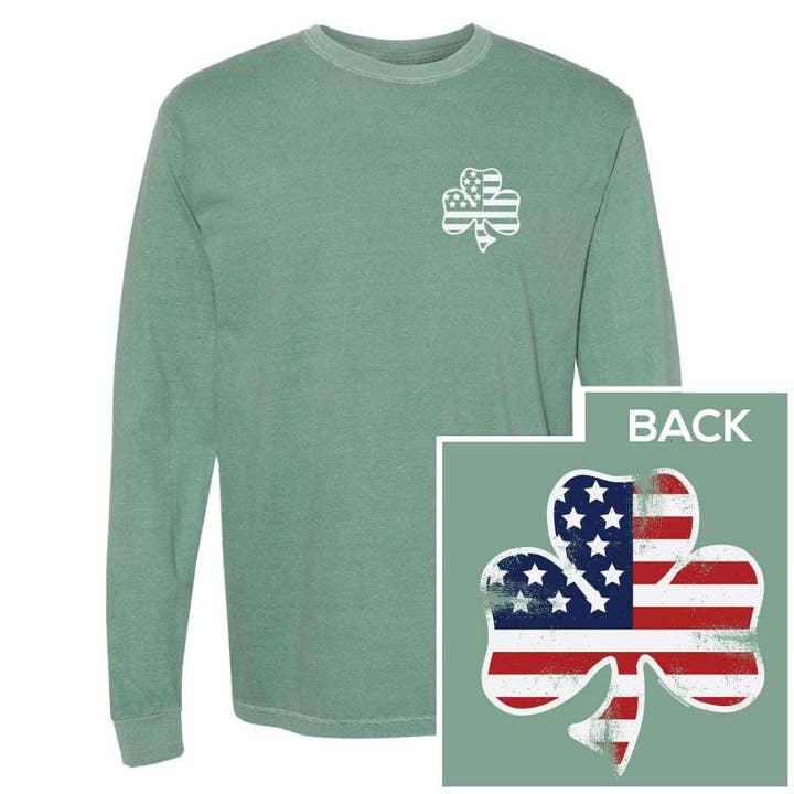 USA Sham Long Sleeve for wholesale by My City Gear