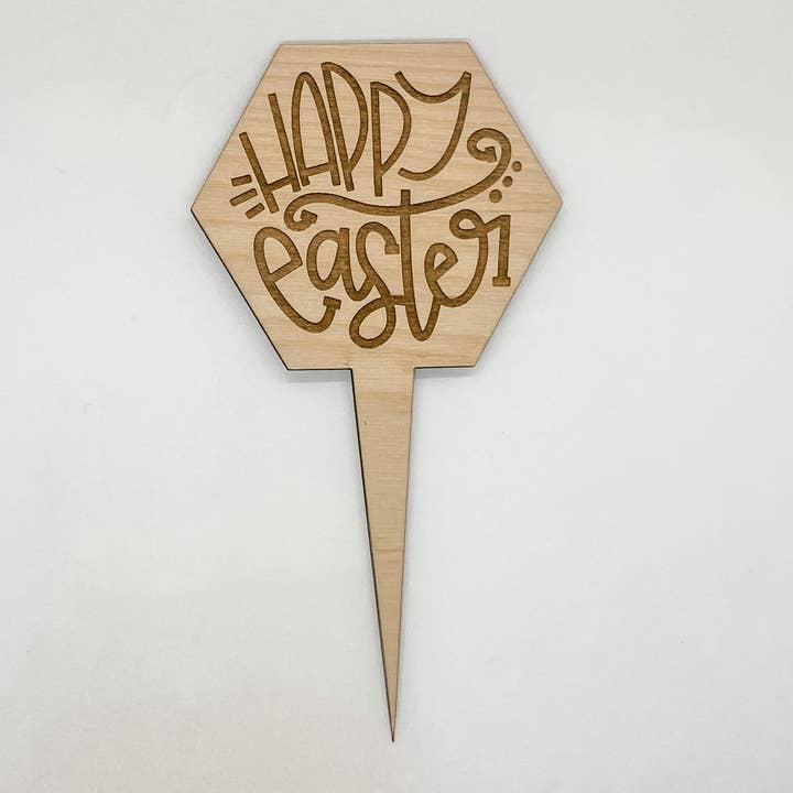 Marcador de plantas Happy Easter para venta al por mayor de Roaming Druggist Shop