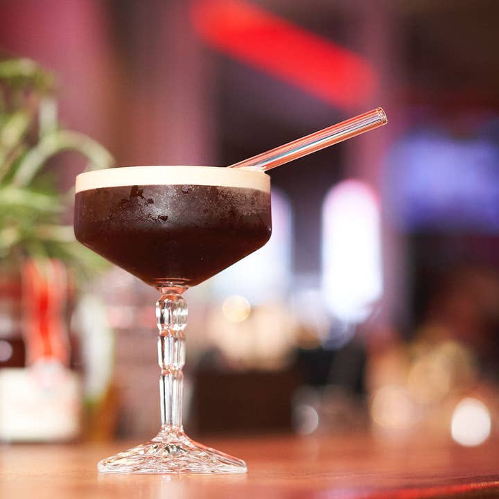 Glastrinkhalme by OPTITHERM - Vente Paille - 10 pailles en verre de couleur (ambre, ambre clair, jaune, gris, vert)2