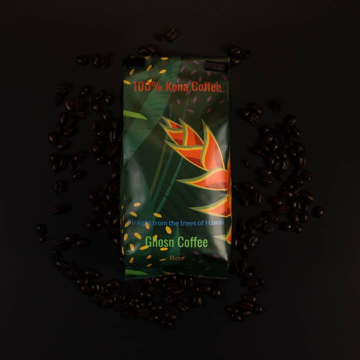 Ghosn Coffee – Engroshandel Kaffebønner – 100% Kona Kaffe Guld Reserve