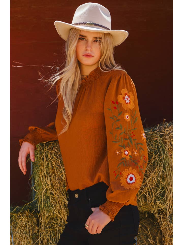 Oddi – wholesale Blus - Dam – Långärmad blus med textur Airflow