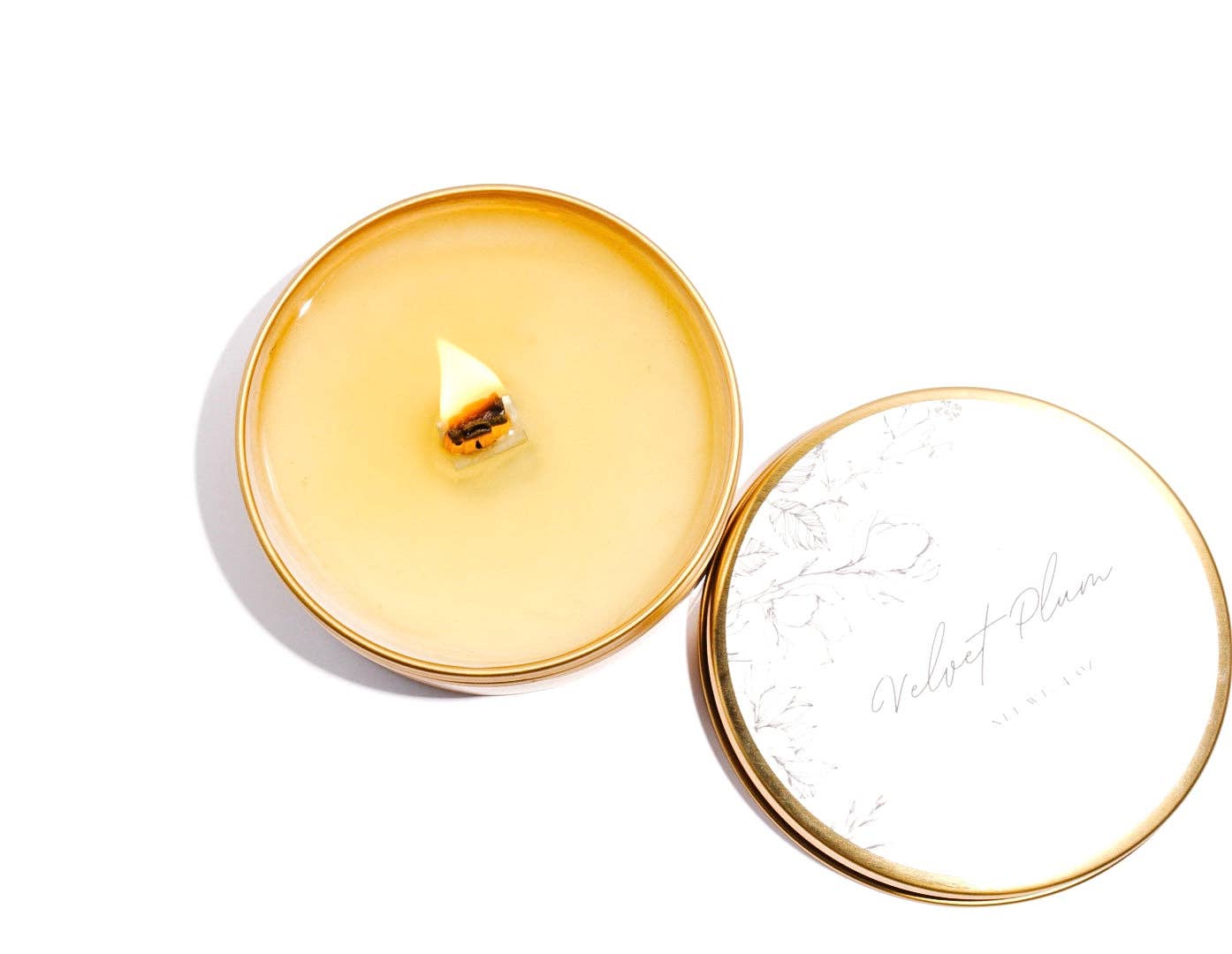 Forget Me Not Candle - Wholesale Travel Candles - Golden Travel Mini18