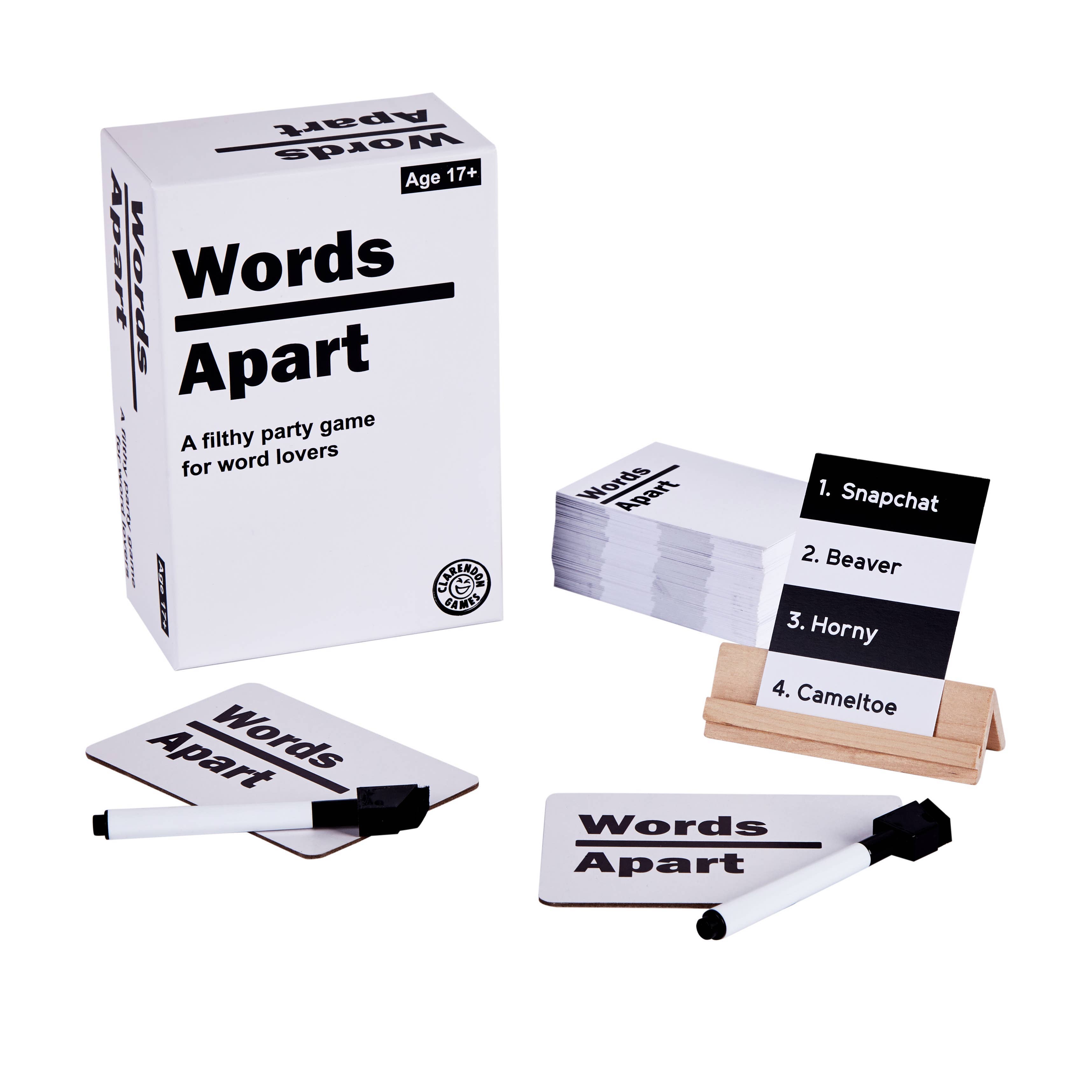 Clarendon Games USA - Wholesale Card Game - Words Apart Adult Guessing Card Game2