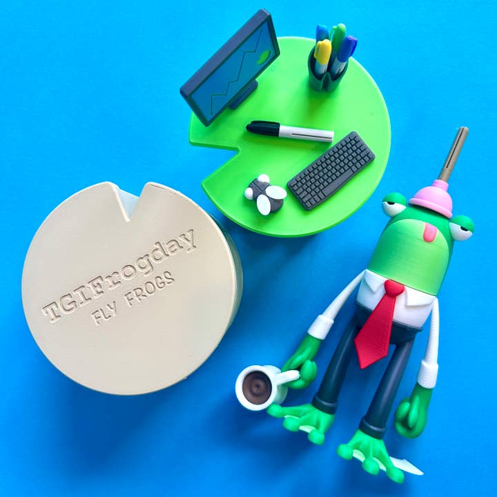 Fly Frogs - Wholesale Decorative Figurine - TGIFrogday4