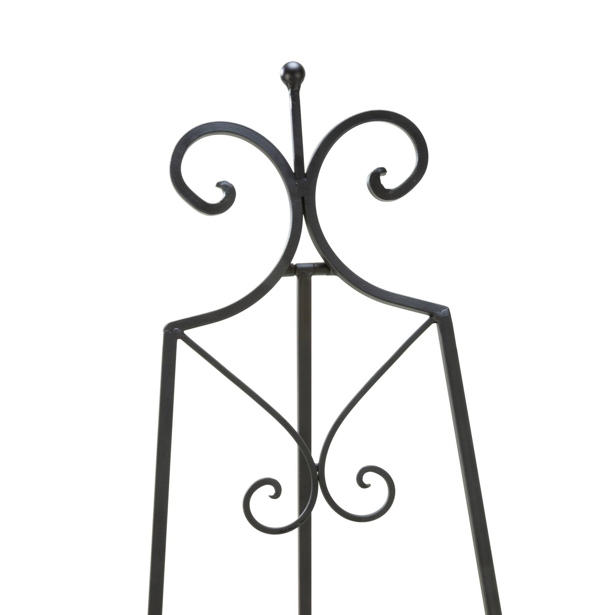 Tripar International – wholesale Easel – 65" Black Metal Floor Easel6