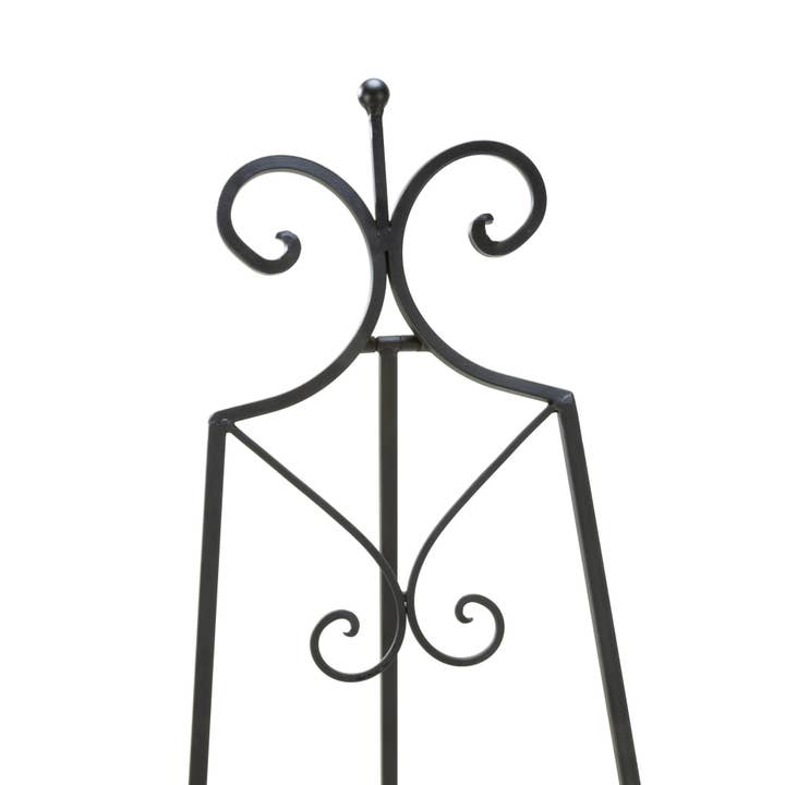 Tripar International – wholesale Easel – 65" Black Metal Floor Easel6