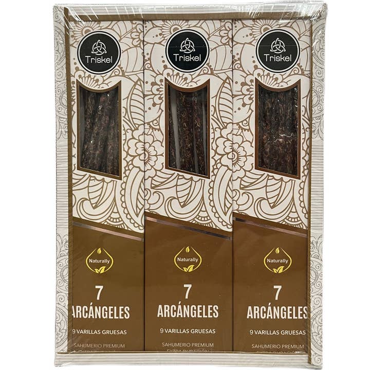 Triskel Naturally Line - 7 Archangels Incense sticks cones for wholesale by Ritual Scent