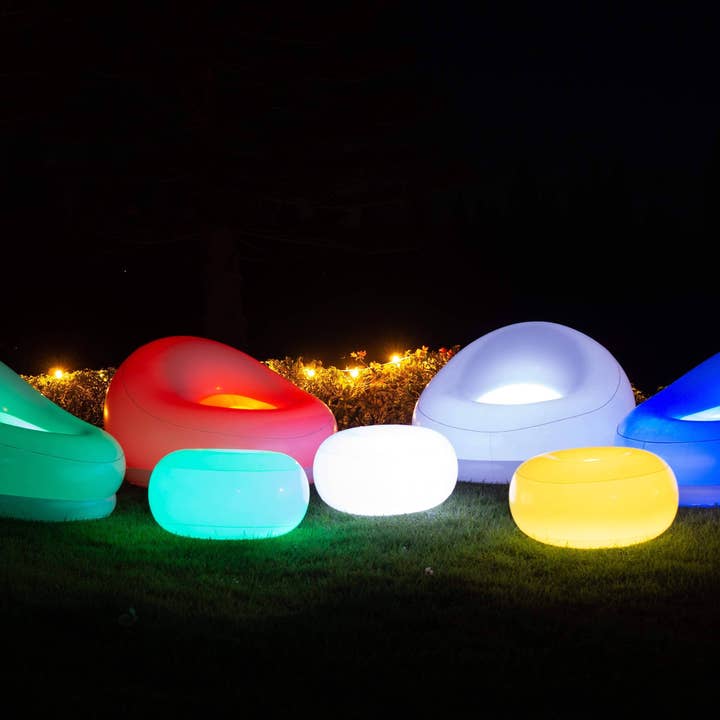 PoolCandy - Wholesale Chair - AirCandy Illuminated Color Changing LED Chair with Remote11