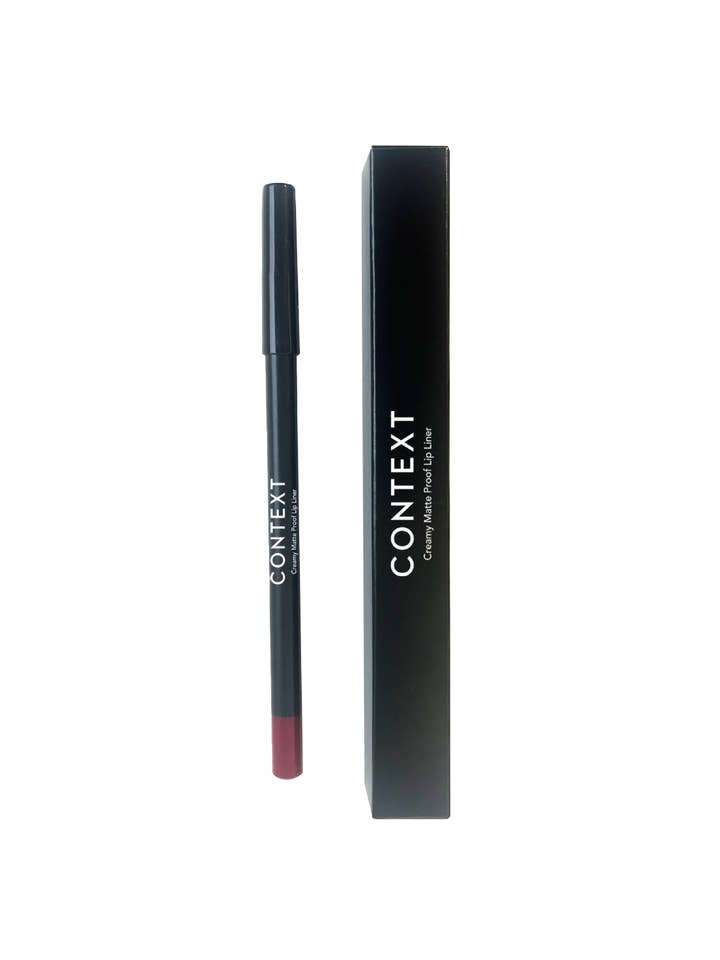 Creamy Matte Proof Lip Liner – Velvet (Deep Rose) for wholesale by Context Skin