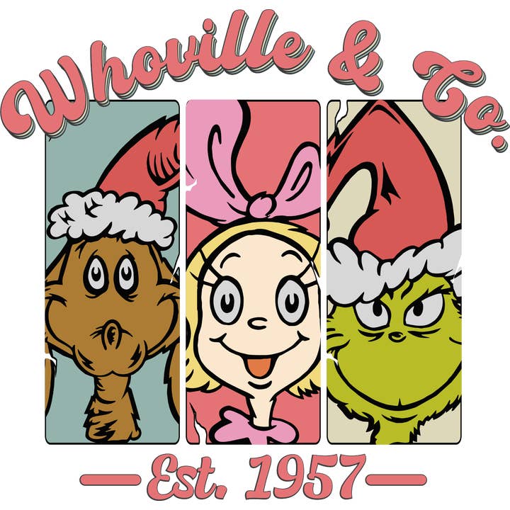 Whoville & Company DTF Print for wholesale by ROTD Crafter's Corner