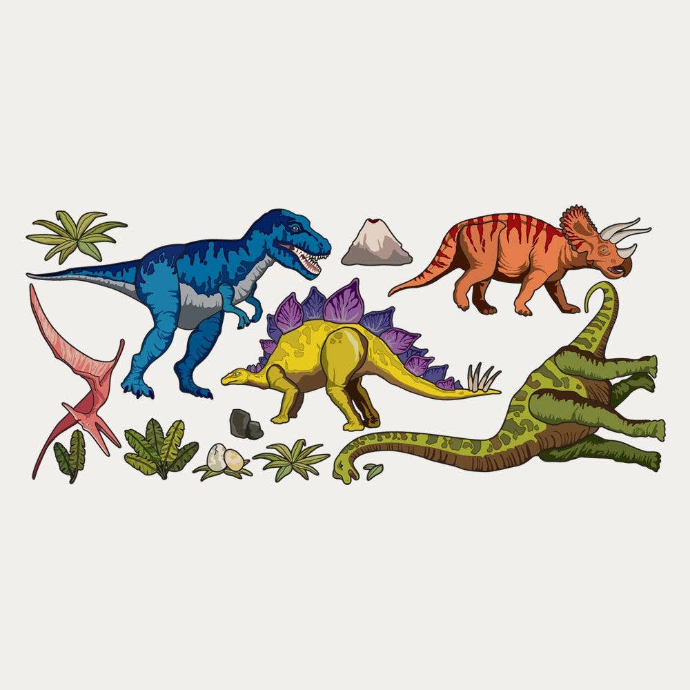 Simple Shapes - Wholesale Wall Decor - Kids & Baby - Dinosaurs Wall Sticker1