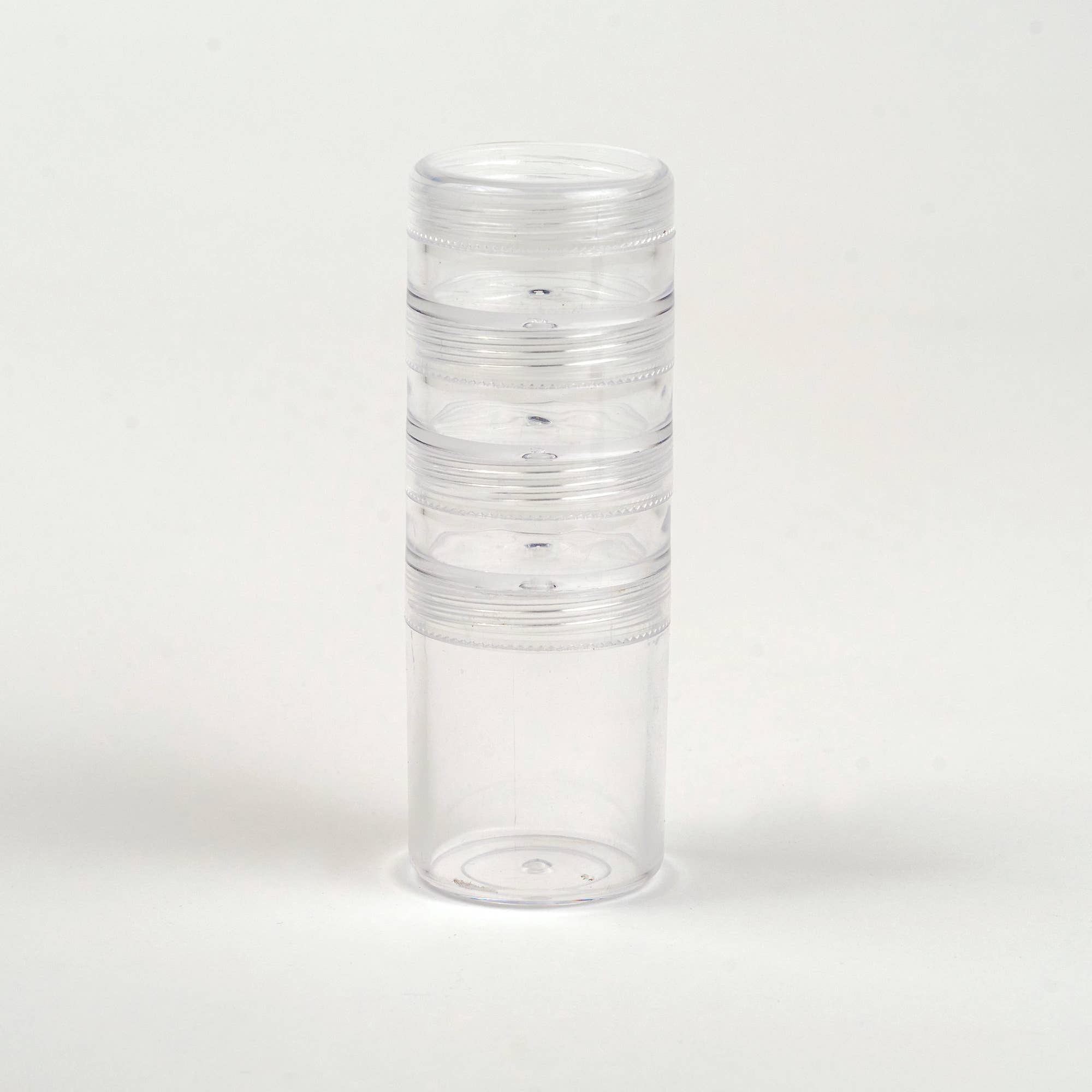 Angels Craft - Wholesale Storage Bin - Plastic Stackable Organizer, 4 pc (4x1.6cm+4x4.5cm)