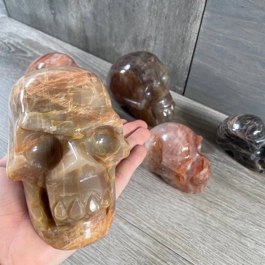 Keystone Crystals - Wholesale Spiritual Stone/Crystal - Assorted Crystal Skulls – Bulk Lot for Gift Shops63