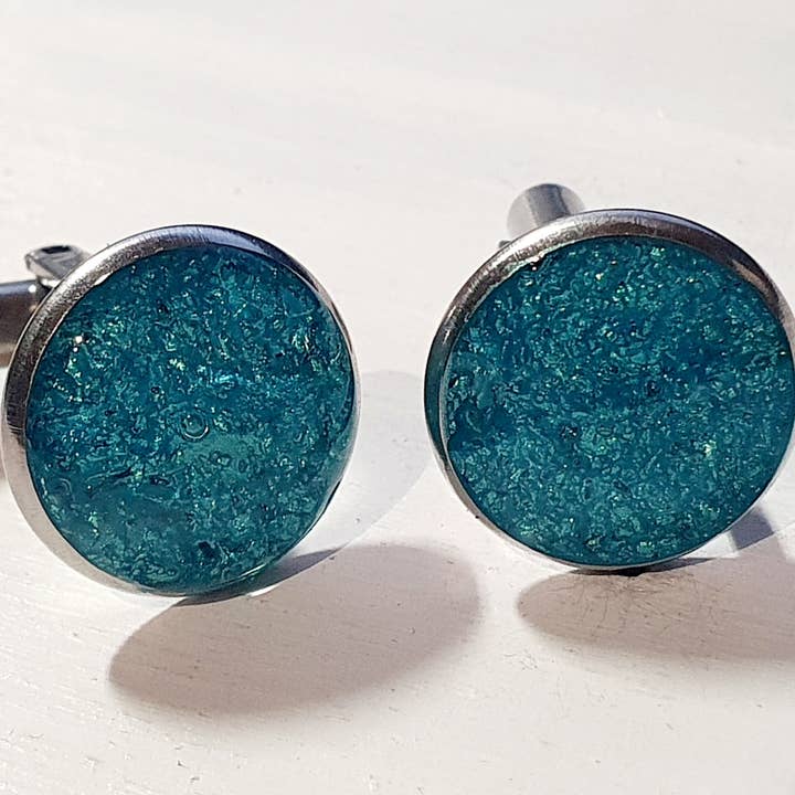 Jo Thomas Jewellery - Venta al por mayor Gemelos - Hombre - Gemelos con arena de Cornualles