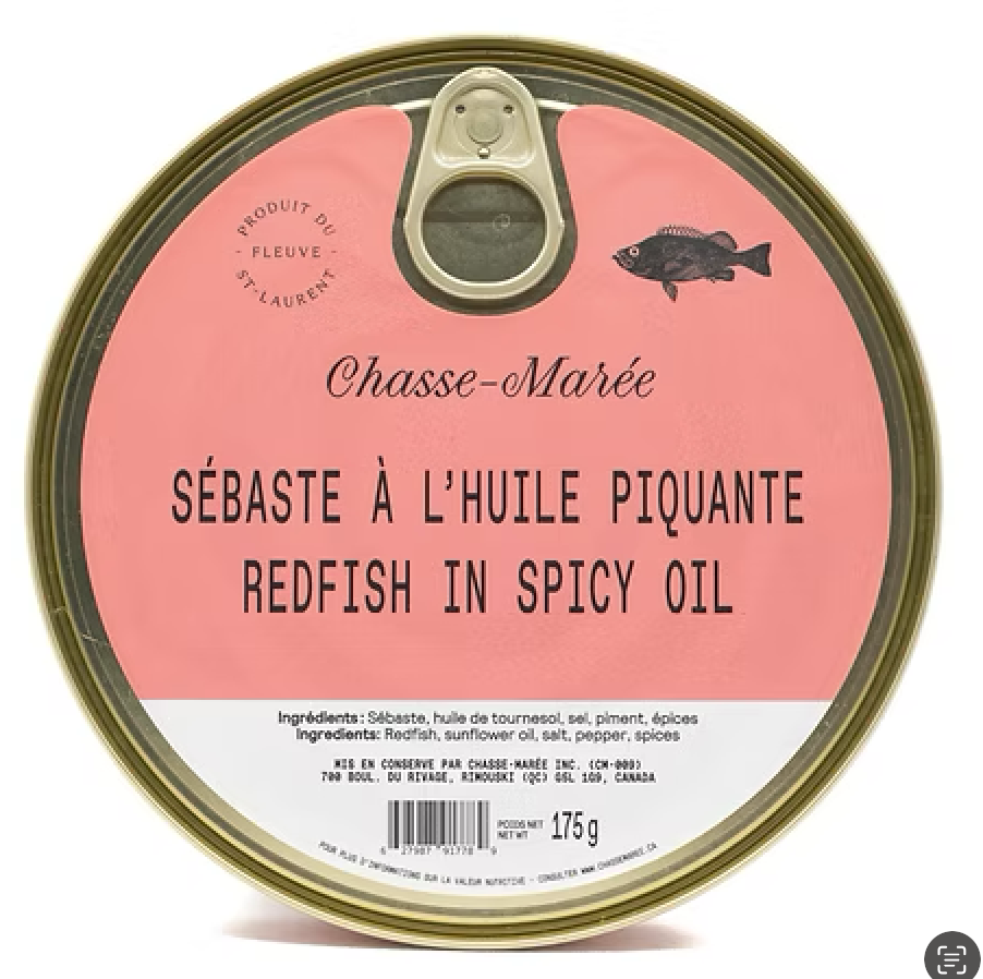 Milo & Dexter - Wholesale Tinned Fish - Chasse Marée - Redfish1