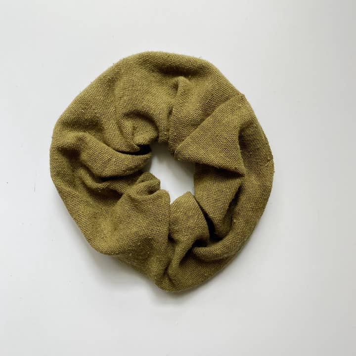 Eco Raw Studio - Wholesale Scrunchie - Women's - Raw Silk Naturally Dyed Hair Scrunchies11