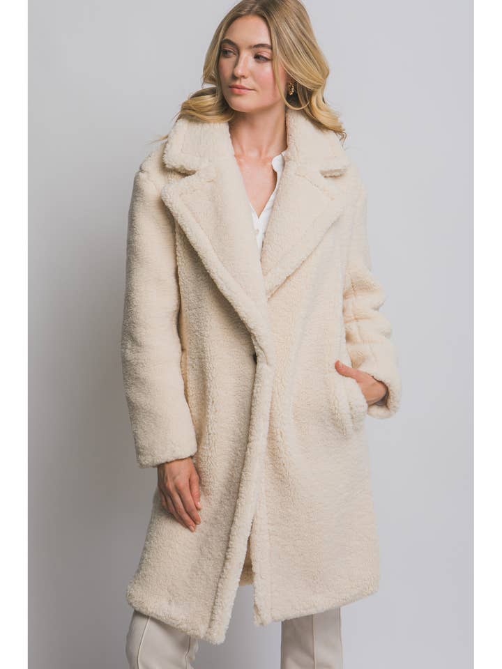 TEDDY SHERPA COAT and other Purchase Wholesale sherpa coat. Free Returns & Net 60 Terms on Faire trending on Faire.