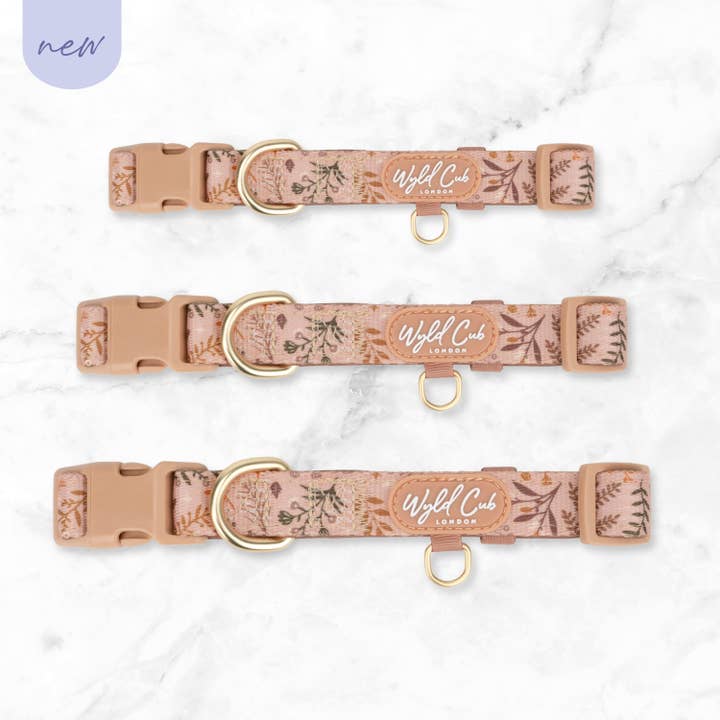 Collier pour chien réglable : Chiswick Nutmeg pour la vente par WYLD CUB