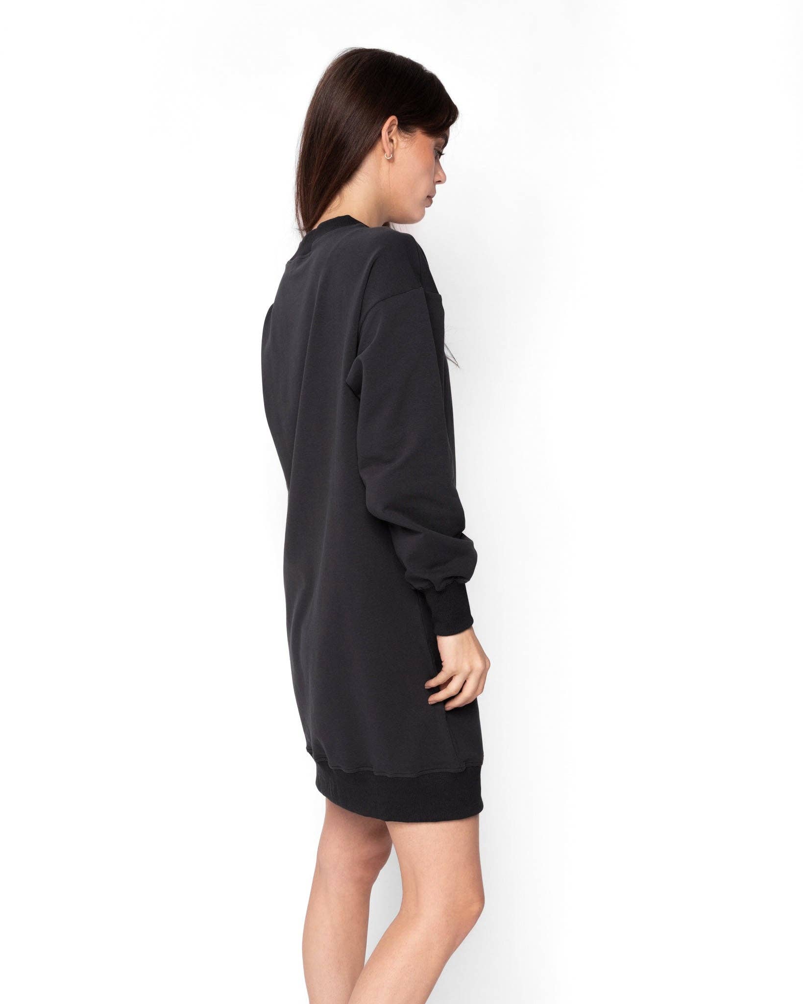 Recollection Brand - Wholesale Dress - Women's - Oversized Sweatshirt Dress19
