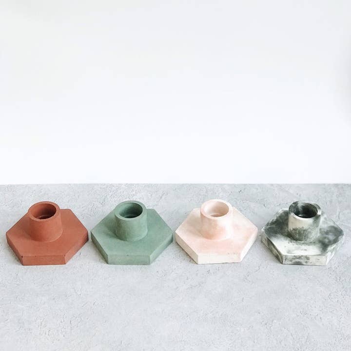 Smells Like Home Store - Wholesale Candle holder - Concrete Candle Holder3