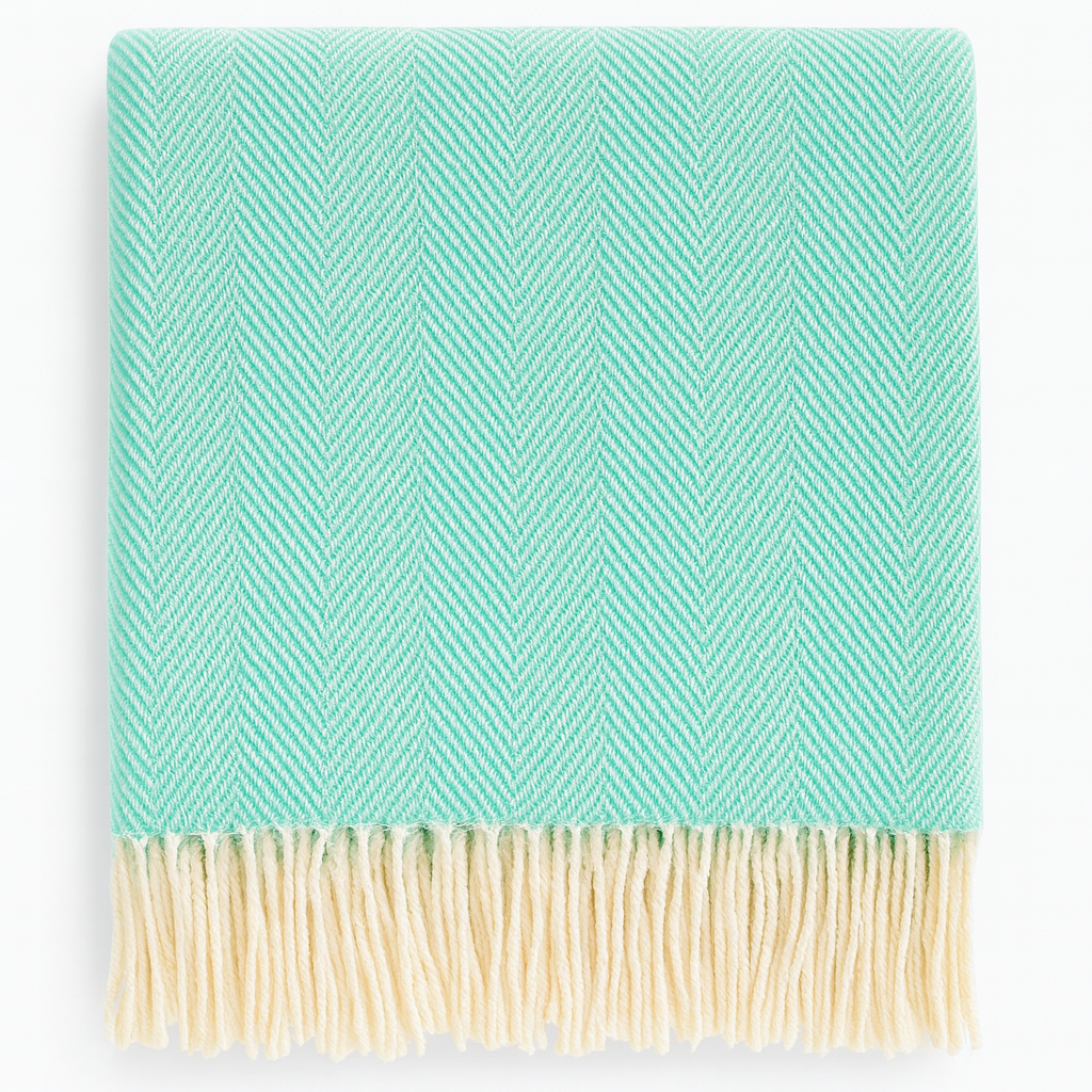 Fennco Styles - Wholesale Throw Blanket - Herringbone Throw Blanket with Fringe7