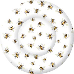 White Melamine Honey Bee Bowls (Sold in Set of 4) – KG Bees