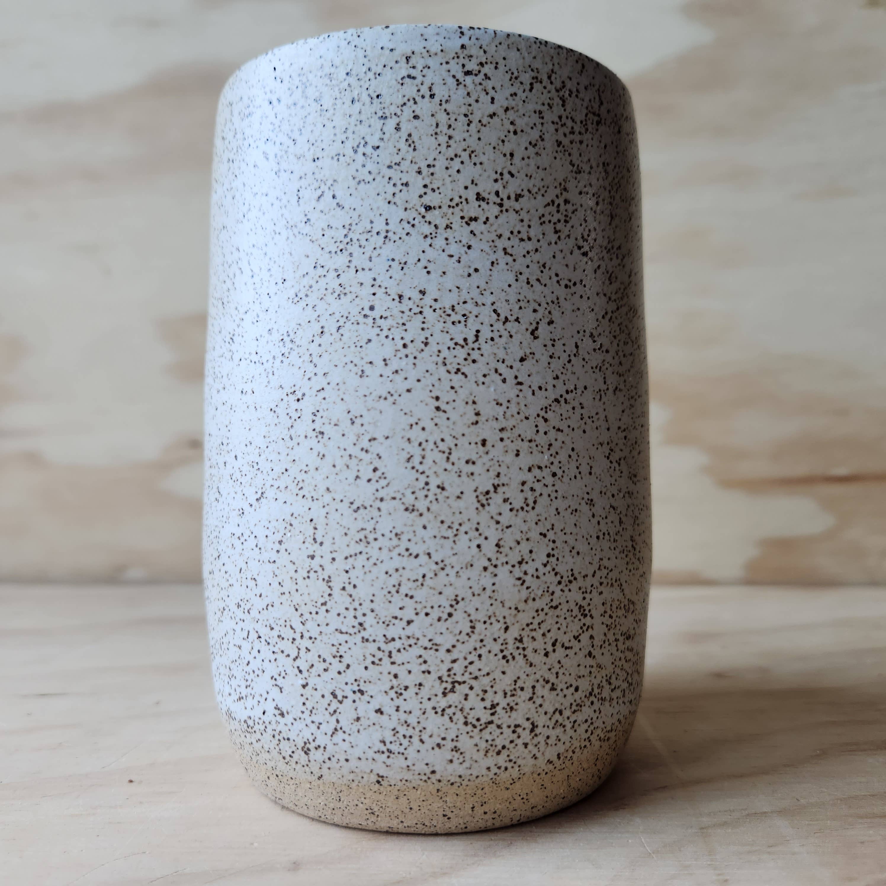 Tactile Earth - Wholesale Insulated Mug/Tumbler - Classic Ceramic Travel Tumbler: Specky White6