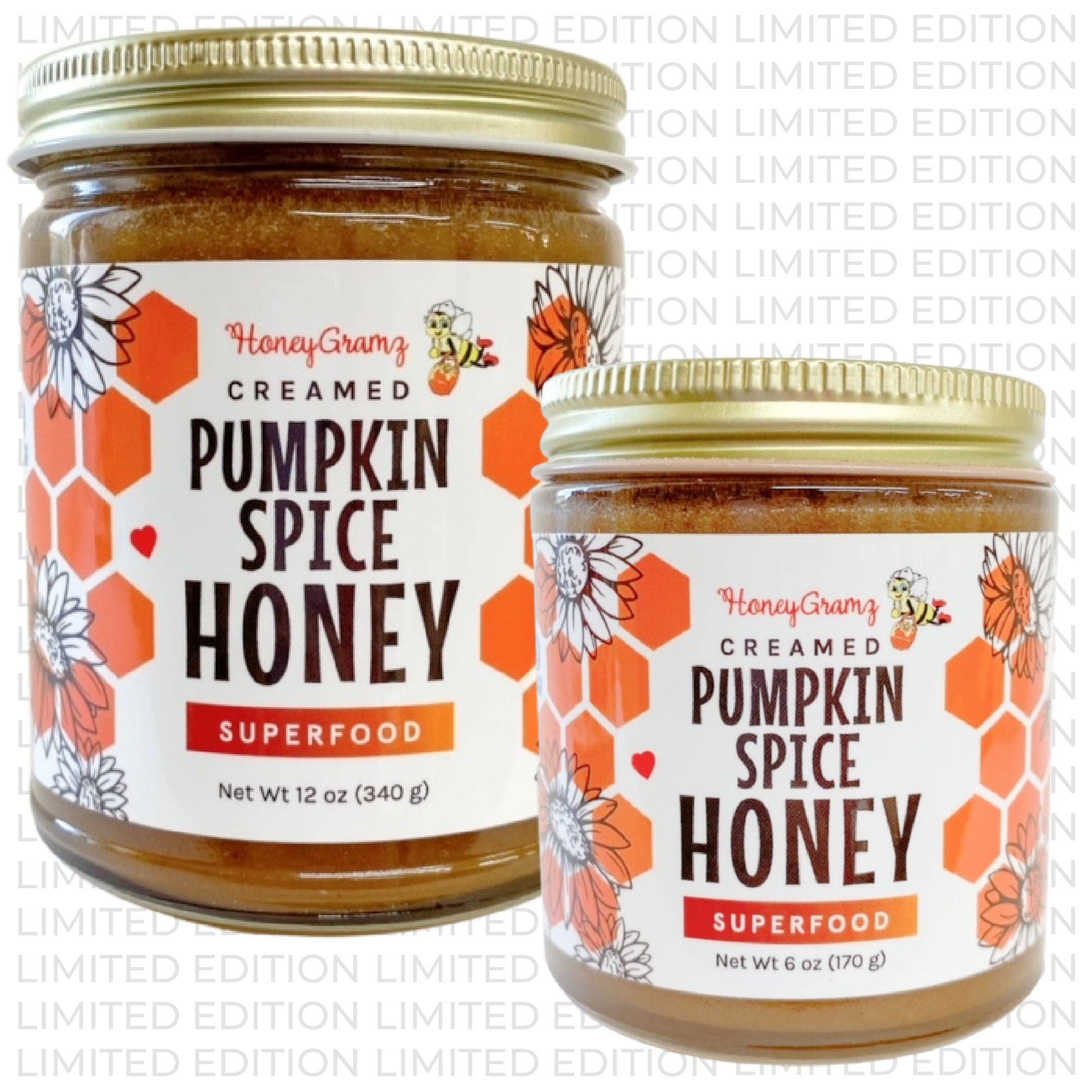 HoneyGramz - Wholesale Honey - Pumpkin Spice Honey3