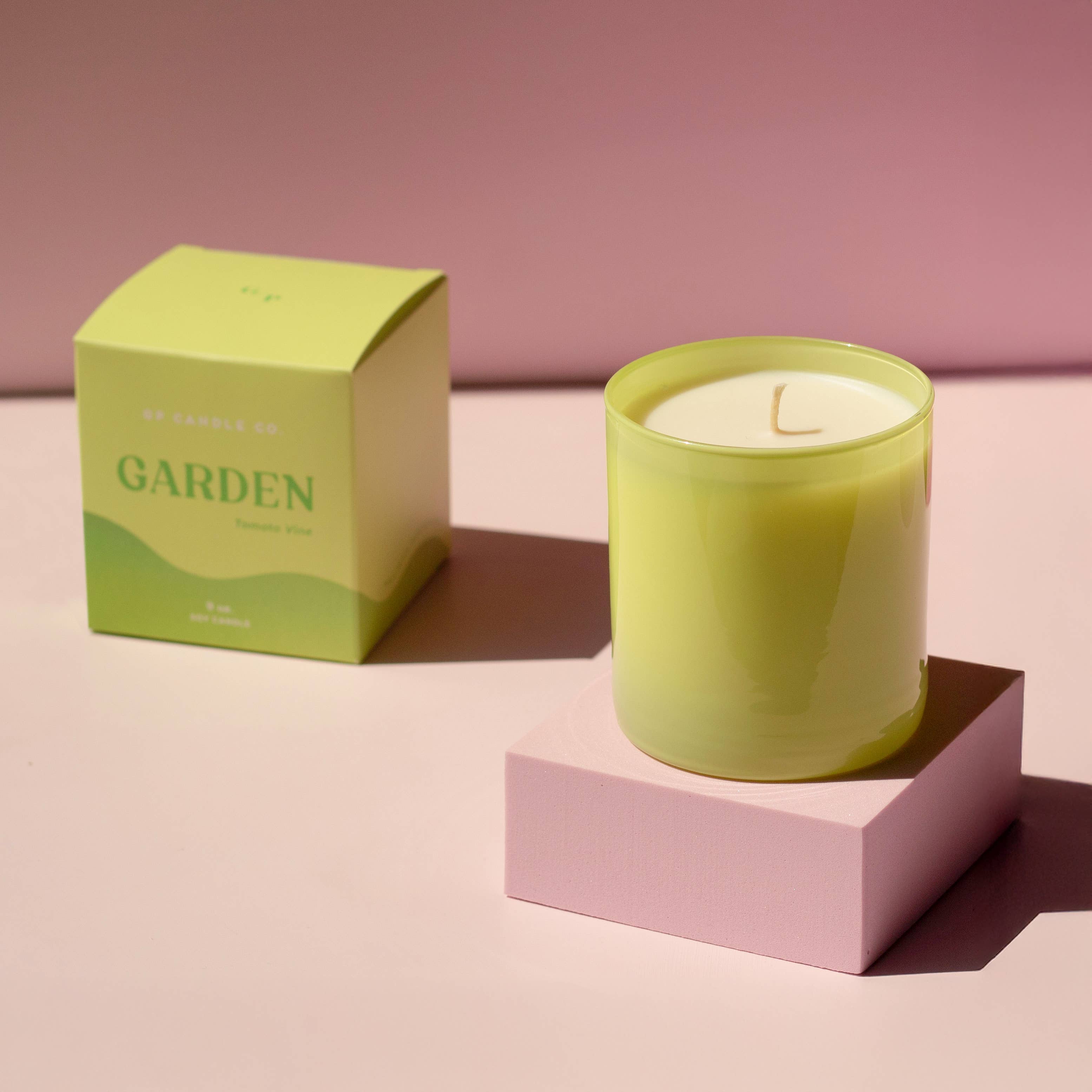 GP Candle Co. - Vendita all'ingrosso Candela in vasetto - Candela Hue da giardino da 9 once (Tomato Vine)6
