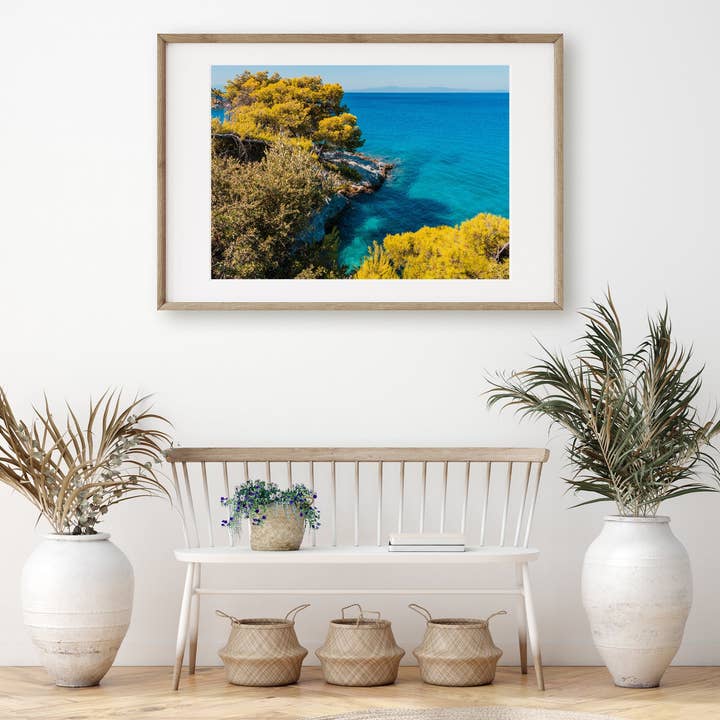 Natasha Riha Photography - Wholesale Photograph - Coastal View of Skopelos | Fine Art Photography Print3