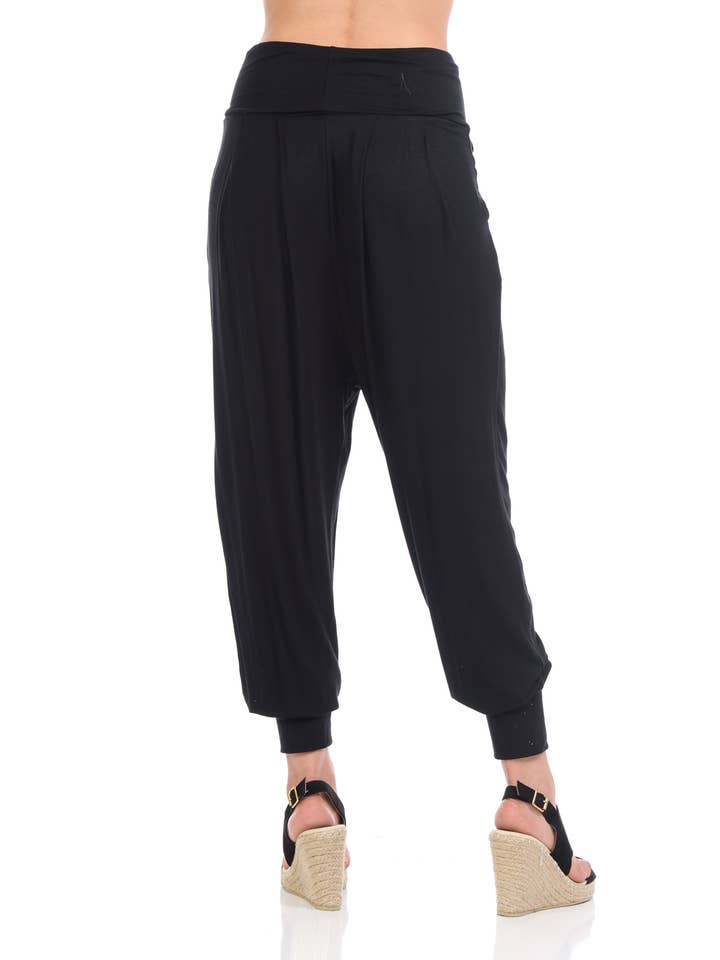 Allium - Wholesale Pants - Women's - Banded Waist Harem Joggers11
