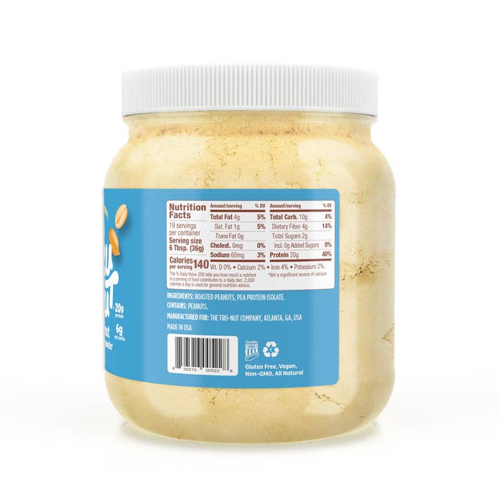 Tru-Nut - Wholesale Protein/Superfood Powder - Tru-Nut Peanut Protein Powder5