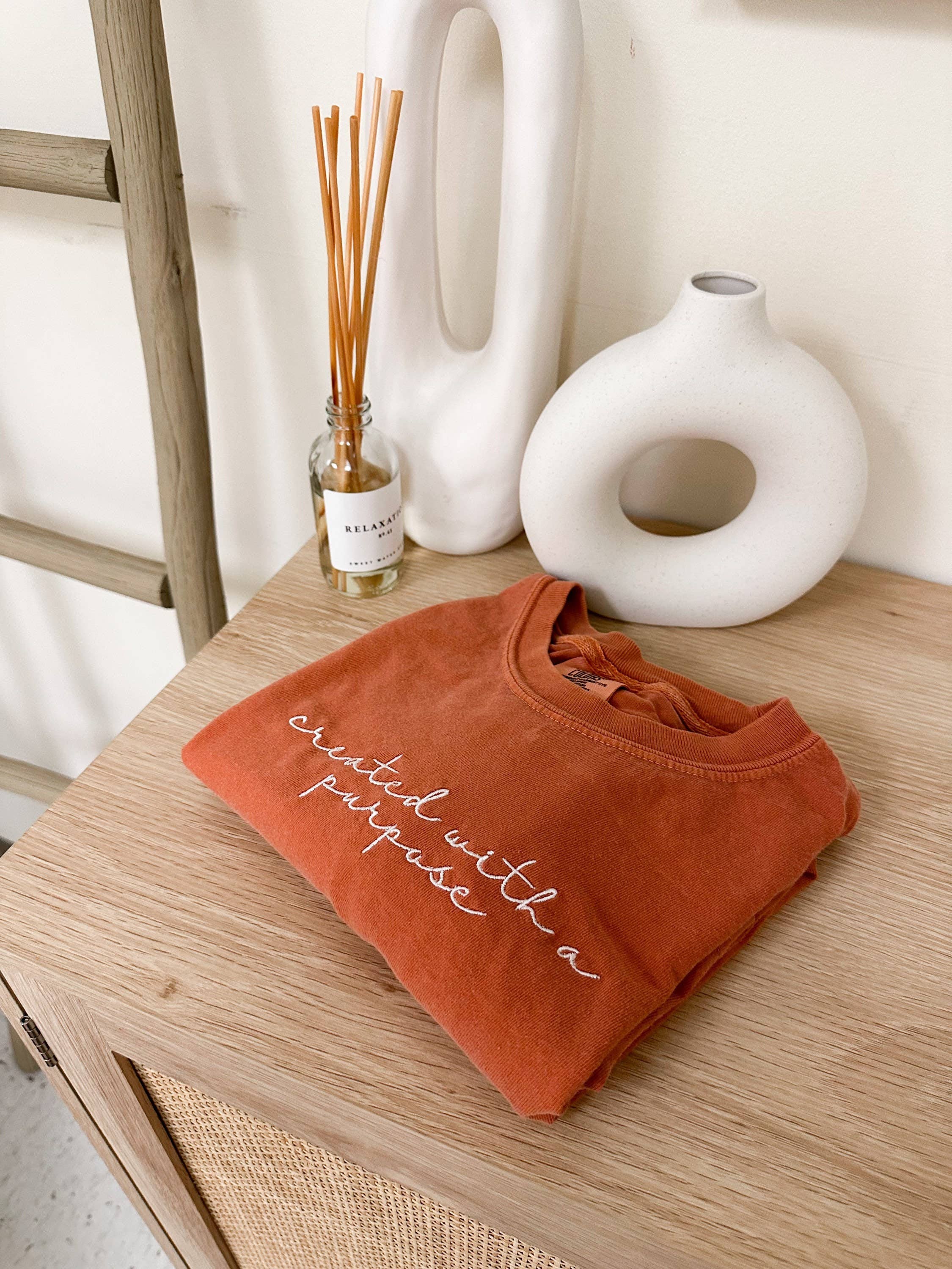 Honey Soul LLC - Wholesale Screen Printed T-Shirt - Unisex - Embroidered Created With A Purpose Tee6