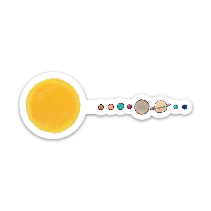 Solar System - Sticker for wholesale by Kevin & Kaia
