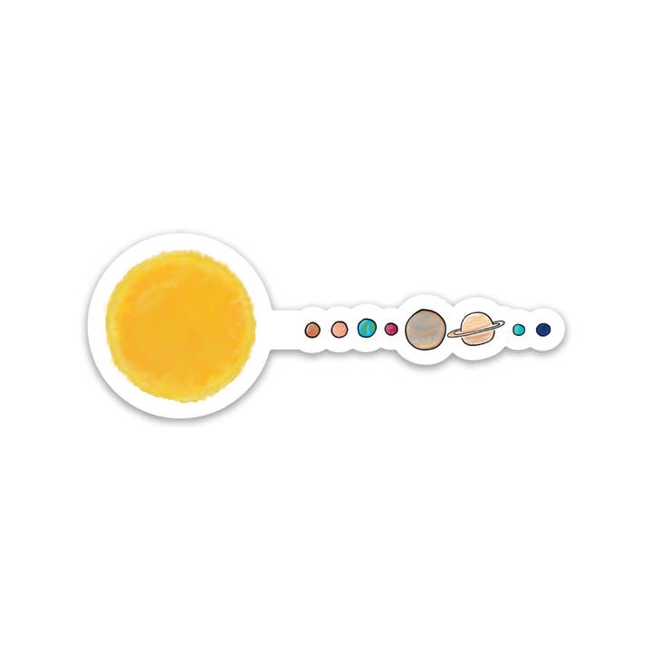 Solar System - Sticker for wholesale by Kevin & Kaia