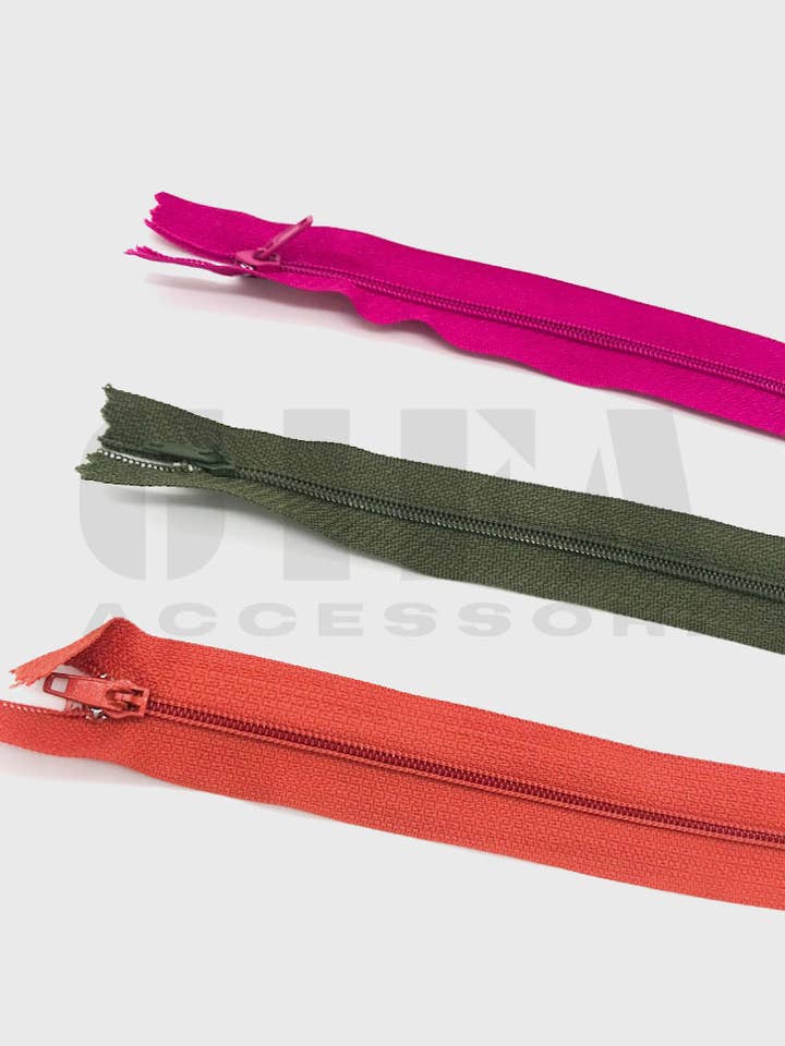 Nylon zipper type 3 fixed 14 cm for wholesale by Gifa Accessori