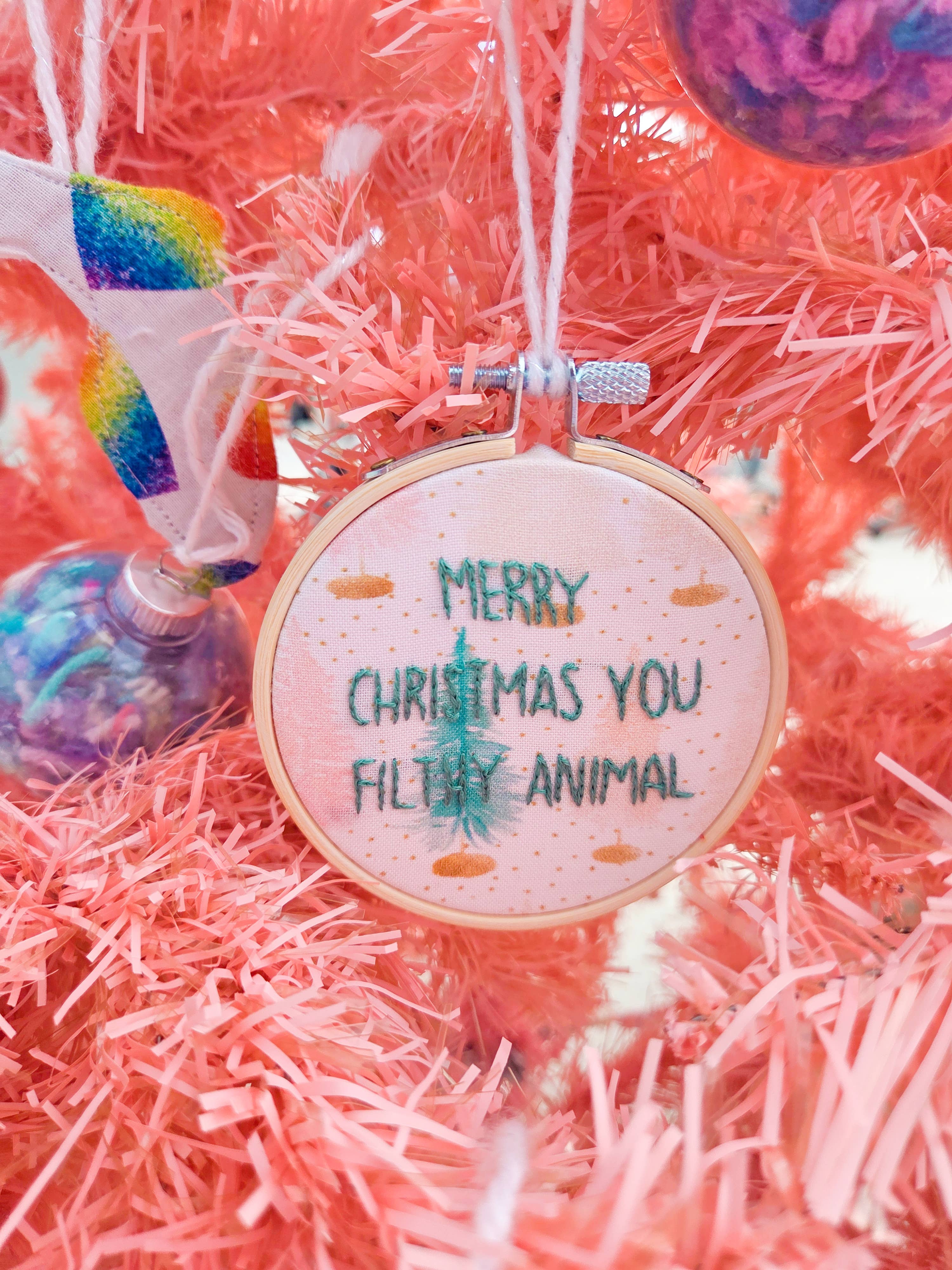 Catie Unthreaded - Wholesale Ornament Set - 3" Embroidered Christmas Ornaments (10 pk)4