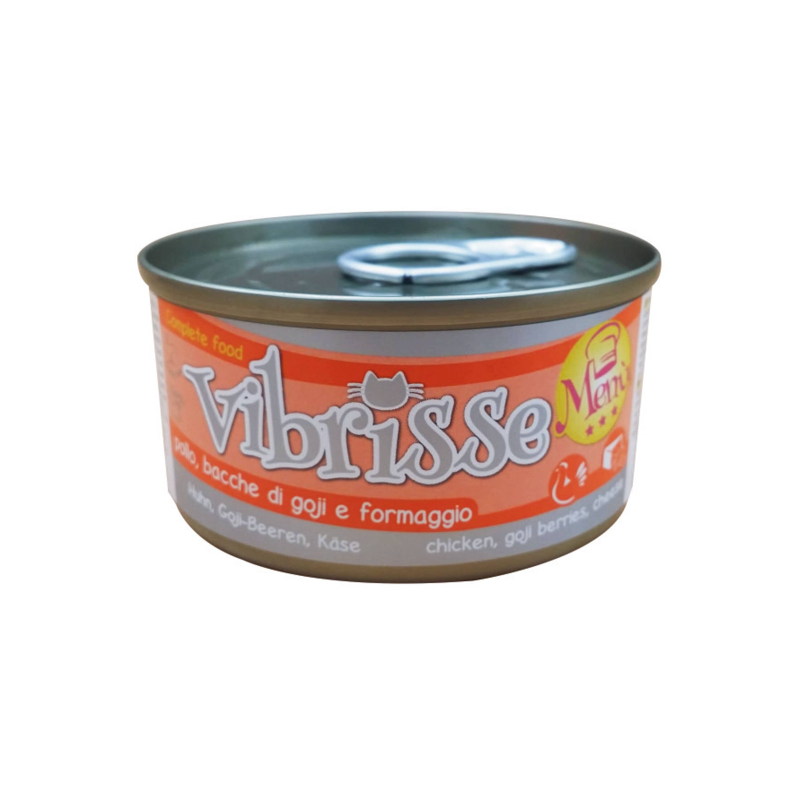 Croci – Großhandel Tiernahrung – Katze – Naturnahes Katzenfutter Vibrisse Menù 70 g – Croci0