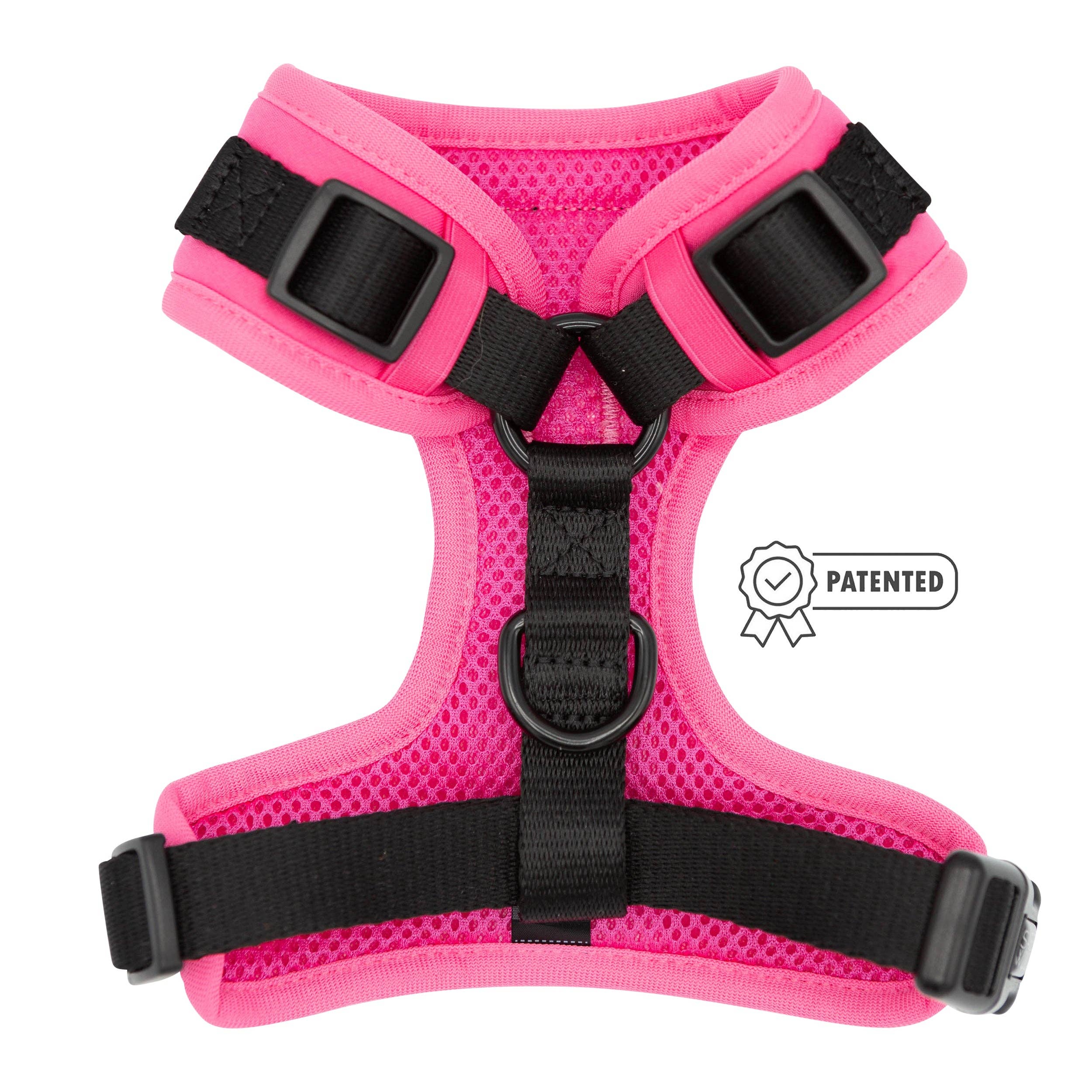 SASSY WOOF - Wholesale Pet Harness - Dog - Dog Adjustable Harness - Neon Pink1