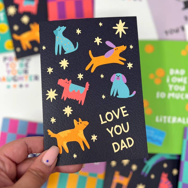 Älskar dig pappa kort för wholesale av Xoxo Designs by Ruth